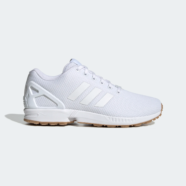 SCARPE ADIDAS ZX FLUX UOMO EH3150 BIANCO WHITE NUOVE ORIGINAL SCARPETTE SPORTIVE